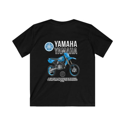 T-SHIRT YAMAHA BLEU CIEL