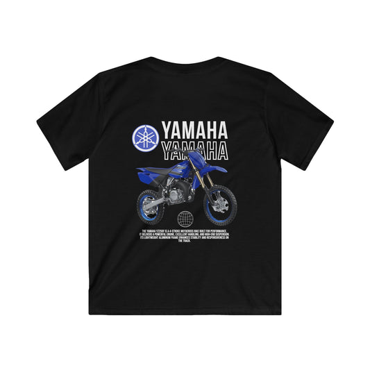 T-SHIRT YAMAHA BLEU